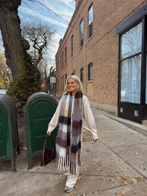 Fall Bae Scarf/ Black