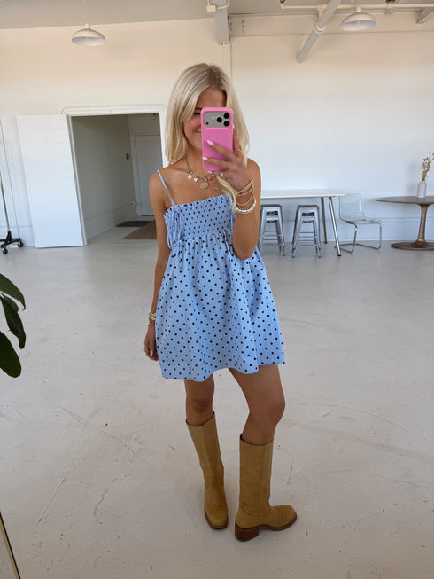 Dottie Days Dress // Sky