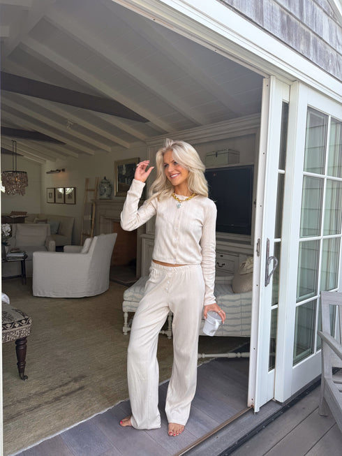 Shore Thing Pointelle Cardigan