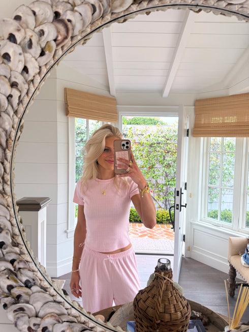 Babygirl Pointelle Tee// Ballet