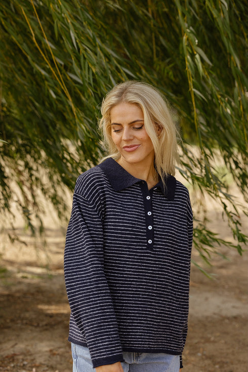 Gilmore Striped Polo *RESTOCKED*