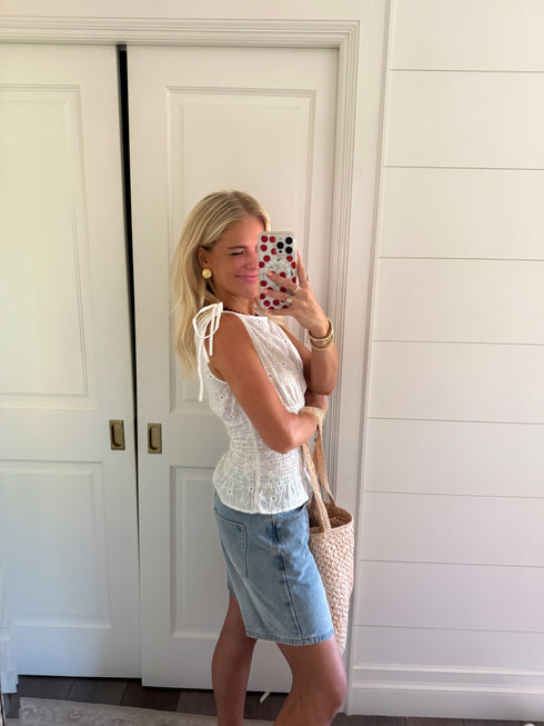 Sundazed Top // White