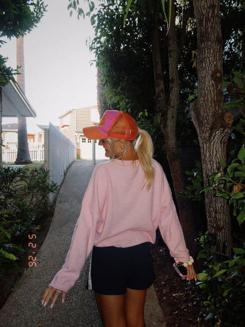 Sun Club Knit // Baby Pink