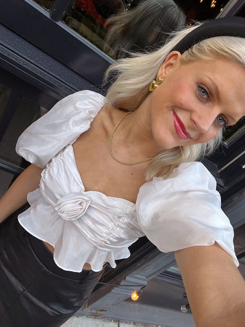 In My Feelings Satin Top