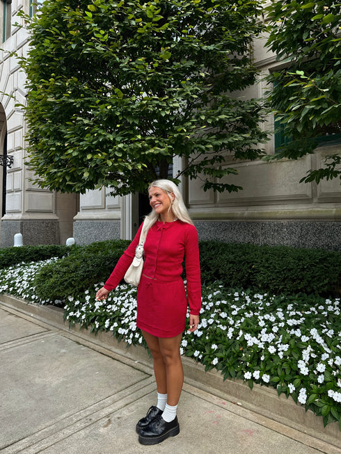 Cherry Girl Knit Set