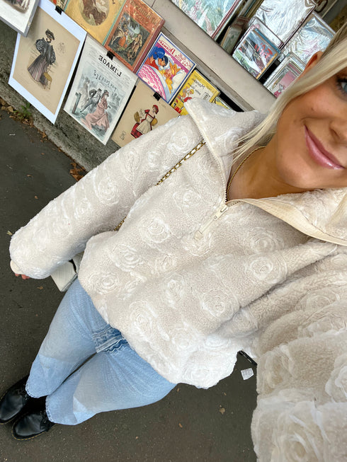 Cozy Rosie Fleece Pullover