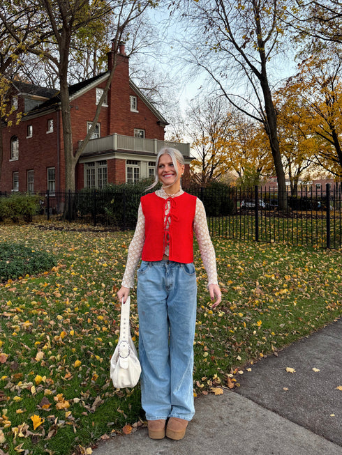 Holly Girl Knit Vest