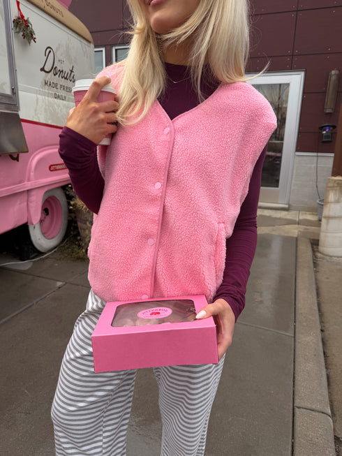 Market Mornings Vest // Taffy