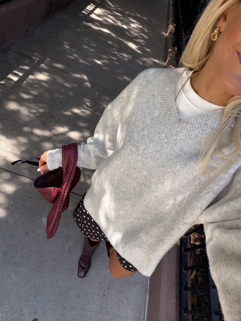 Studio Sweater// Dove