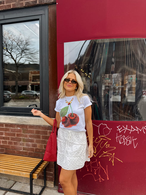 Cutesy Spring Ditsy Skirt