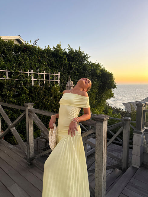 Sunkissed Sunset Dress // Butter