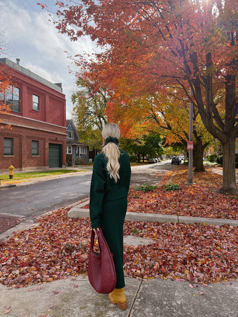 Evergreen Dream Knit Set