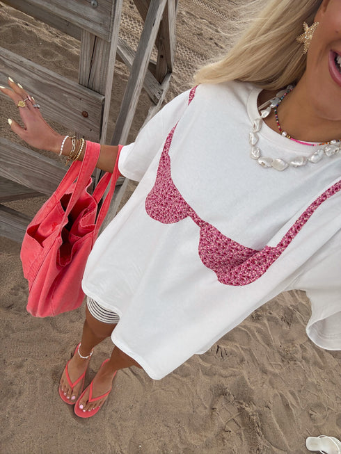 Bikini Babe Tee // Ditsy Floral