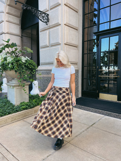 Checkered Love Skirt