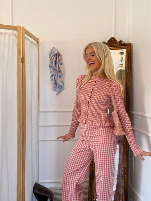 Gracie Gingham Pant
