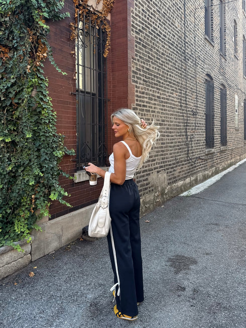 Daily Girl Track Pant // Navy