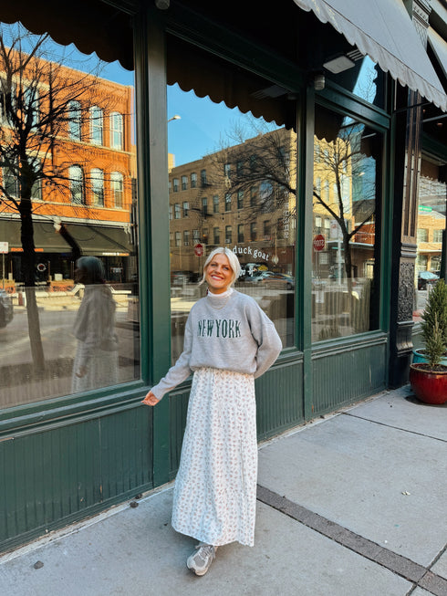 Ditsy Daisy Maxi Skirt