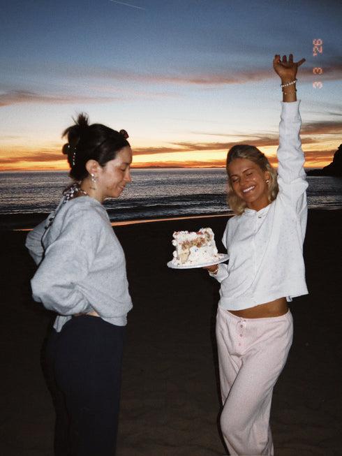 Daily Girl Hoodie // White