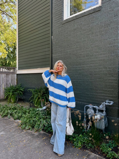 Sweater Weather Striped Knit