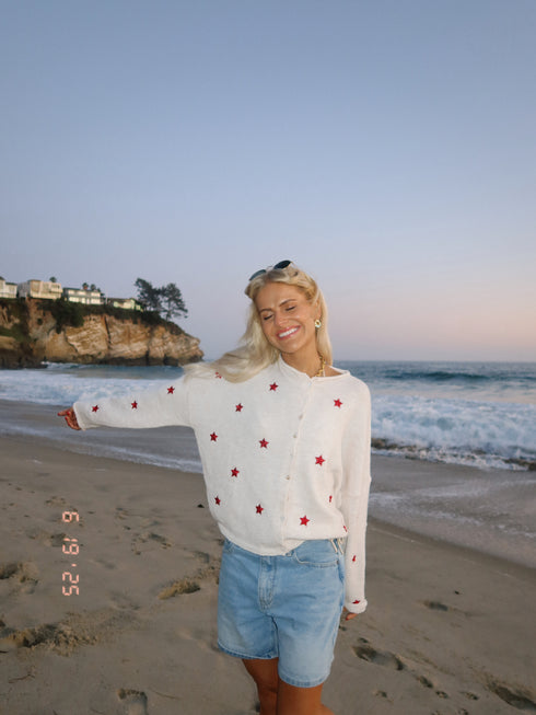 Coco Cutie Cardigan // Star-Spangled