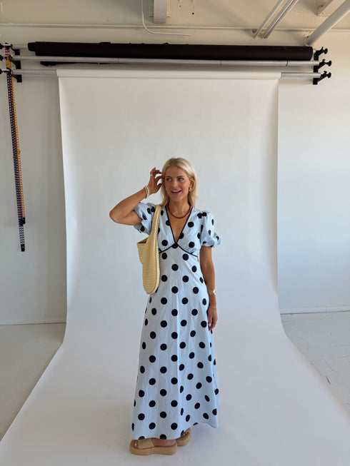 Poppy Dot Dress