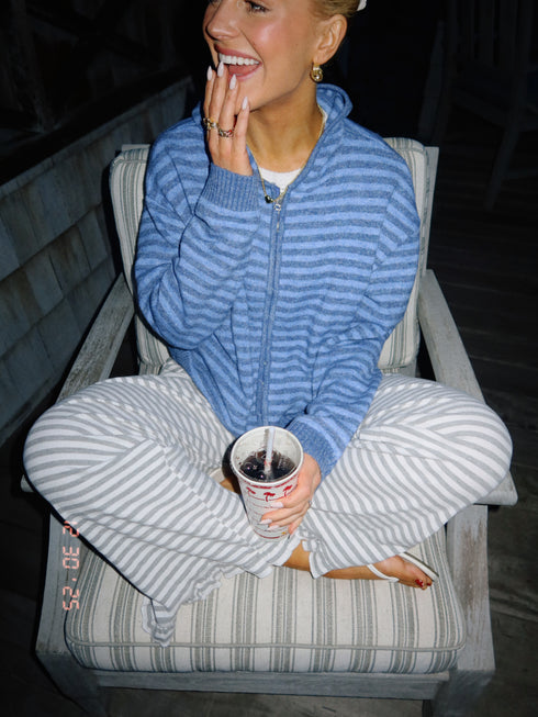 Club Cutie Zip-Up // Ocean