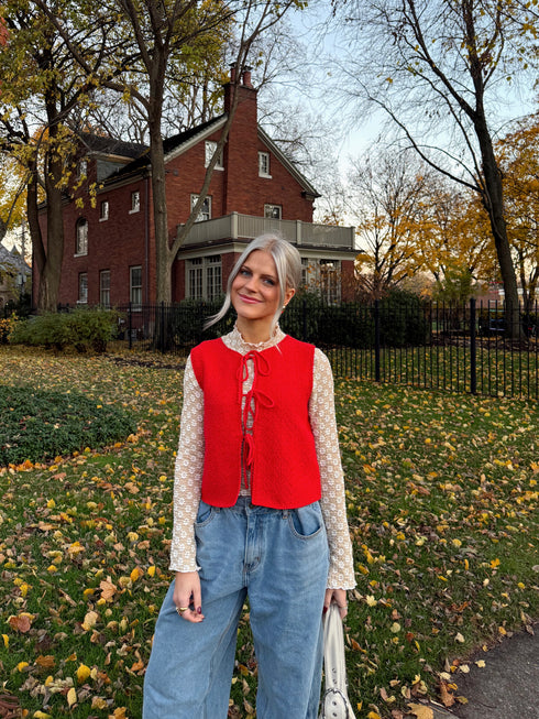 Holly Girl Knit Vest