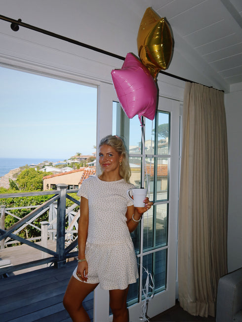 Bloom Short // Cream Pointelle