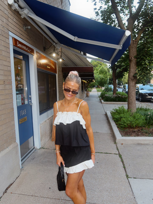 Euro Girl Ruffle Shorts