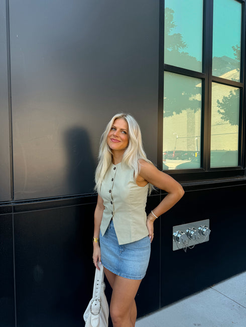 Sofia Summer Top // Sage