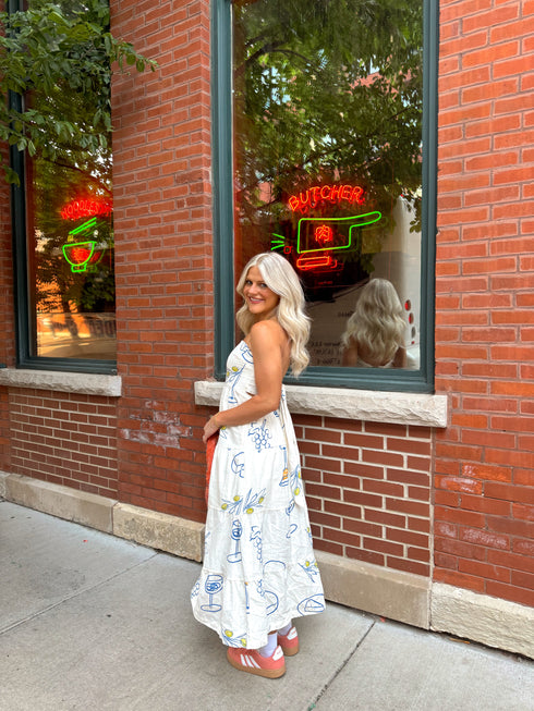 Italian Summer Maxi Dress