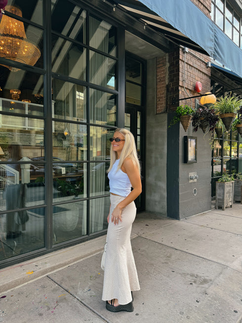 Sunset Chaser Striped Skirt