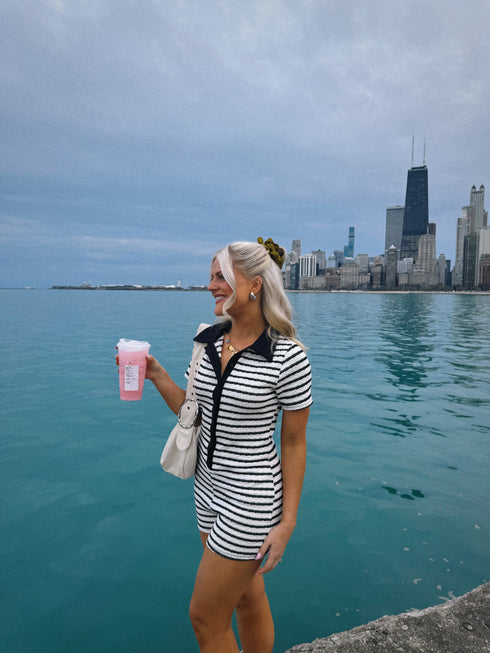 Summer Hunny Striped Romper *RESTOCKED*