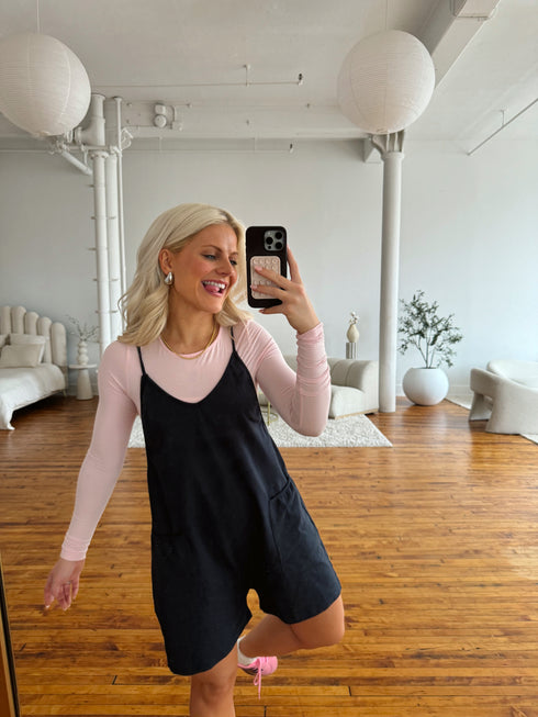 Summer People Romper // Navy