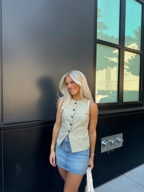 Sofia Summer Top // Sage