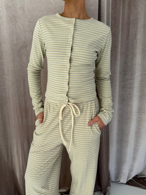 Sunny Stripe Pant // Vanilla *PREORDER*