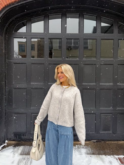 The Kennedy Cardigan // Gray