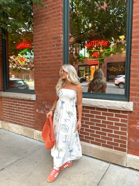 Italian Summer Maxi Dress