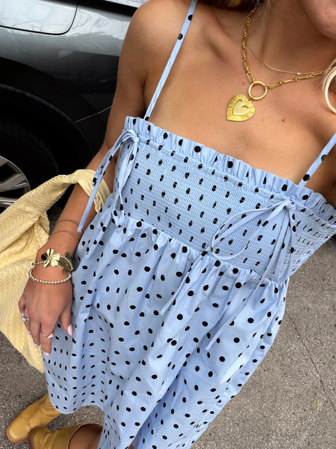 Dottie Days Dress // Sky
