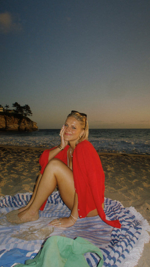 Coco Cutie Cardigan // Red *PREORDER*