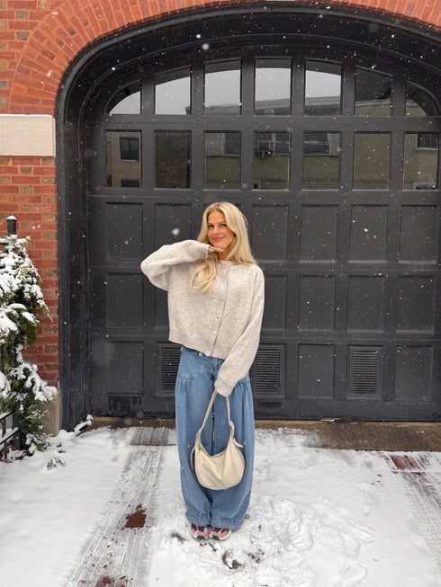 The Kennedy Cardigan // Gray