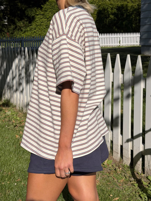 All American Tee // Freedom Stripe