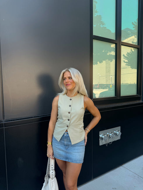 Sofia Summer Top // Sage