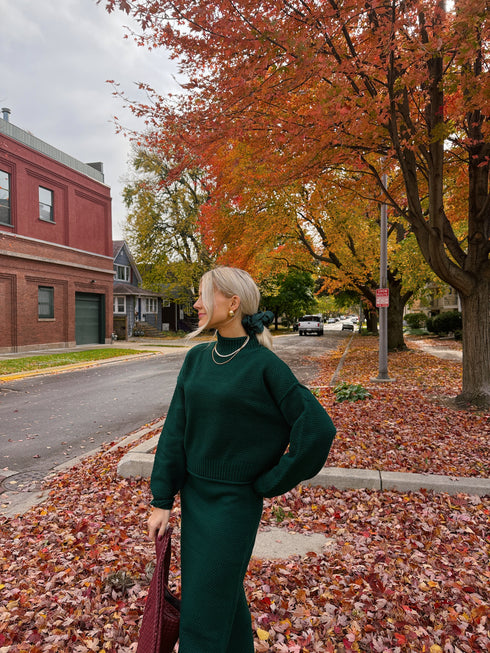 Evergreen Dream Knit Set