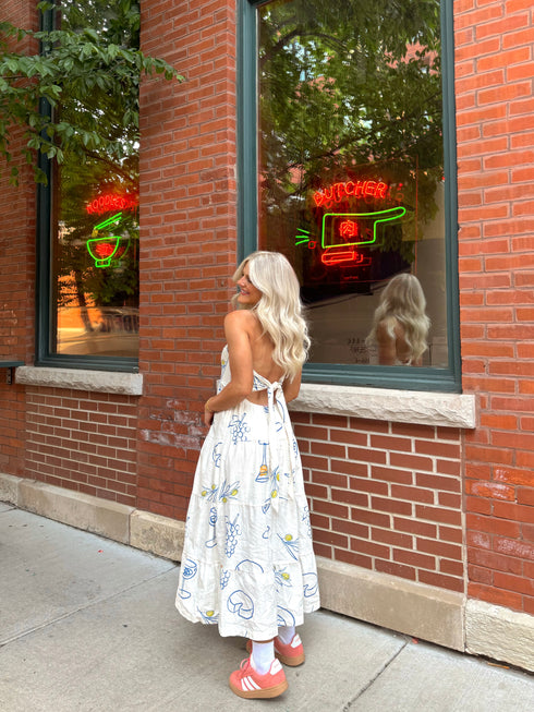 Italian Summer Maxi Dress