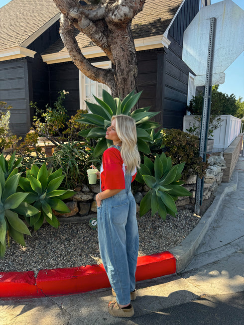 The Frankie Barrel Overalls