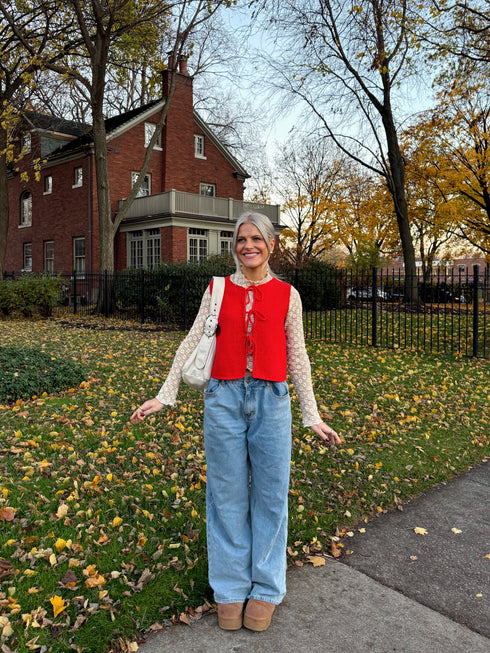 Holly Girl Knit Vest