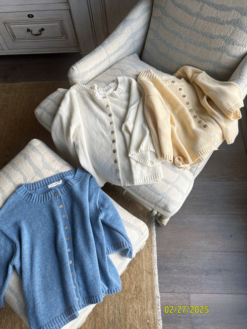 Coastal Cardigan // Ocean Blue