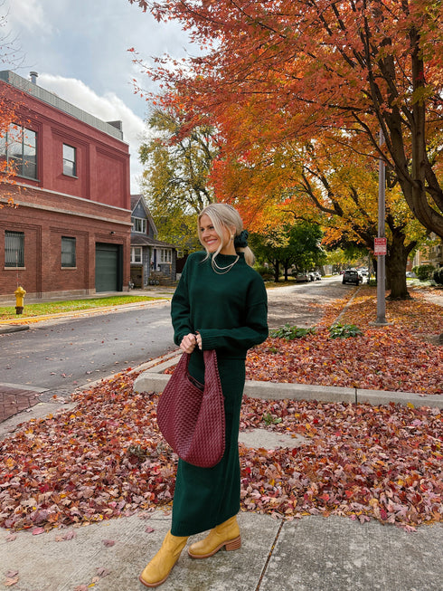 Evergreen Dream Knit Set