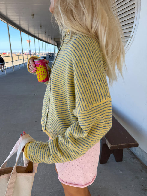 Coco Cutie Cardigan // Sunny Sky